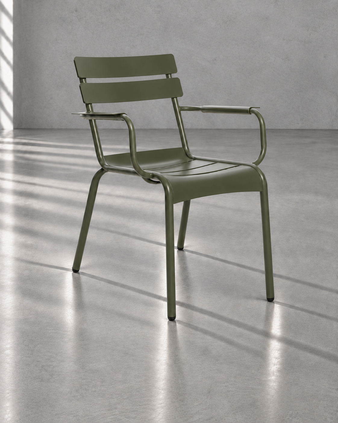 Silla Tek Brazos Verde