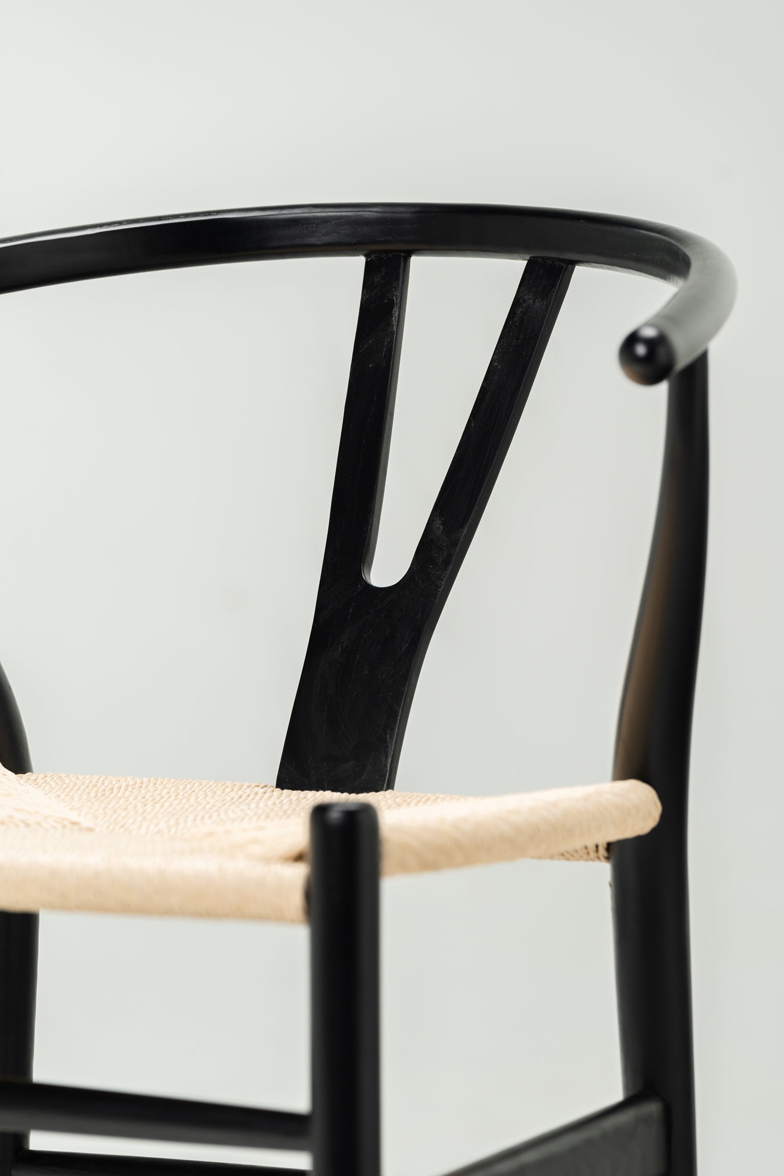 Silla Wishbone Negro