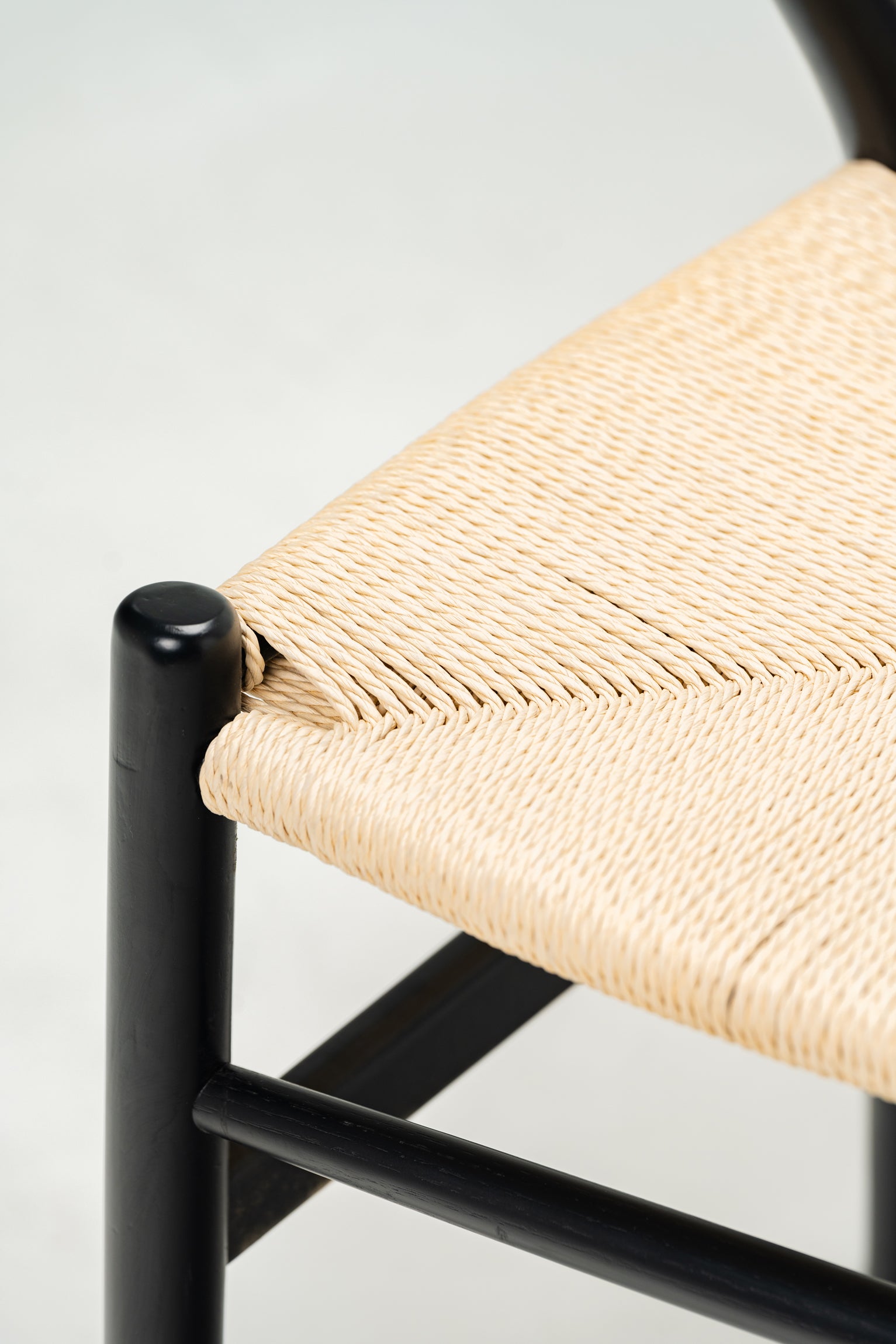 Silla Wishbone Negro