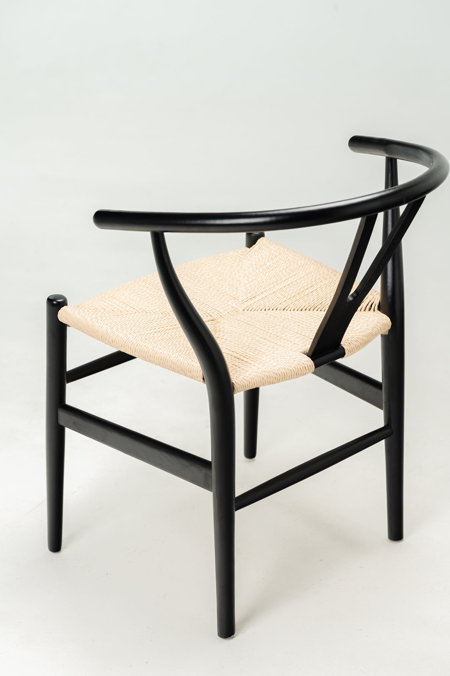 Silla Wishbone Negro