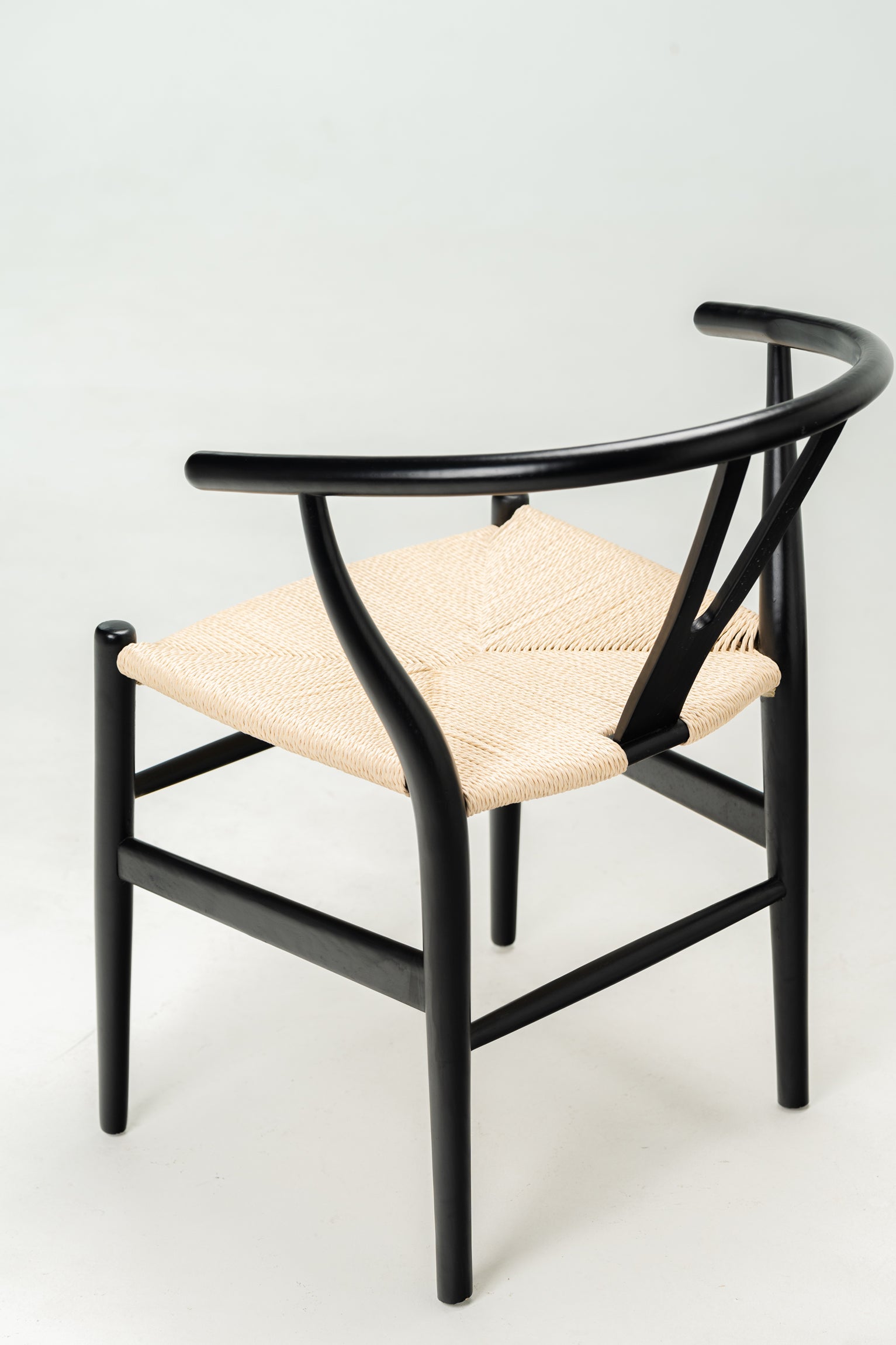 Silla Wishbone Negro