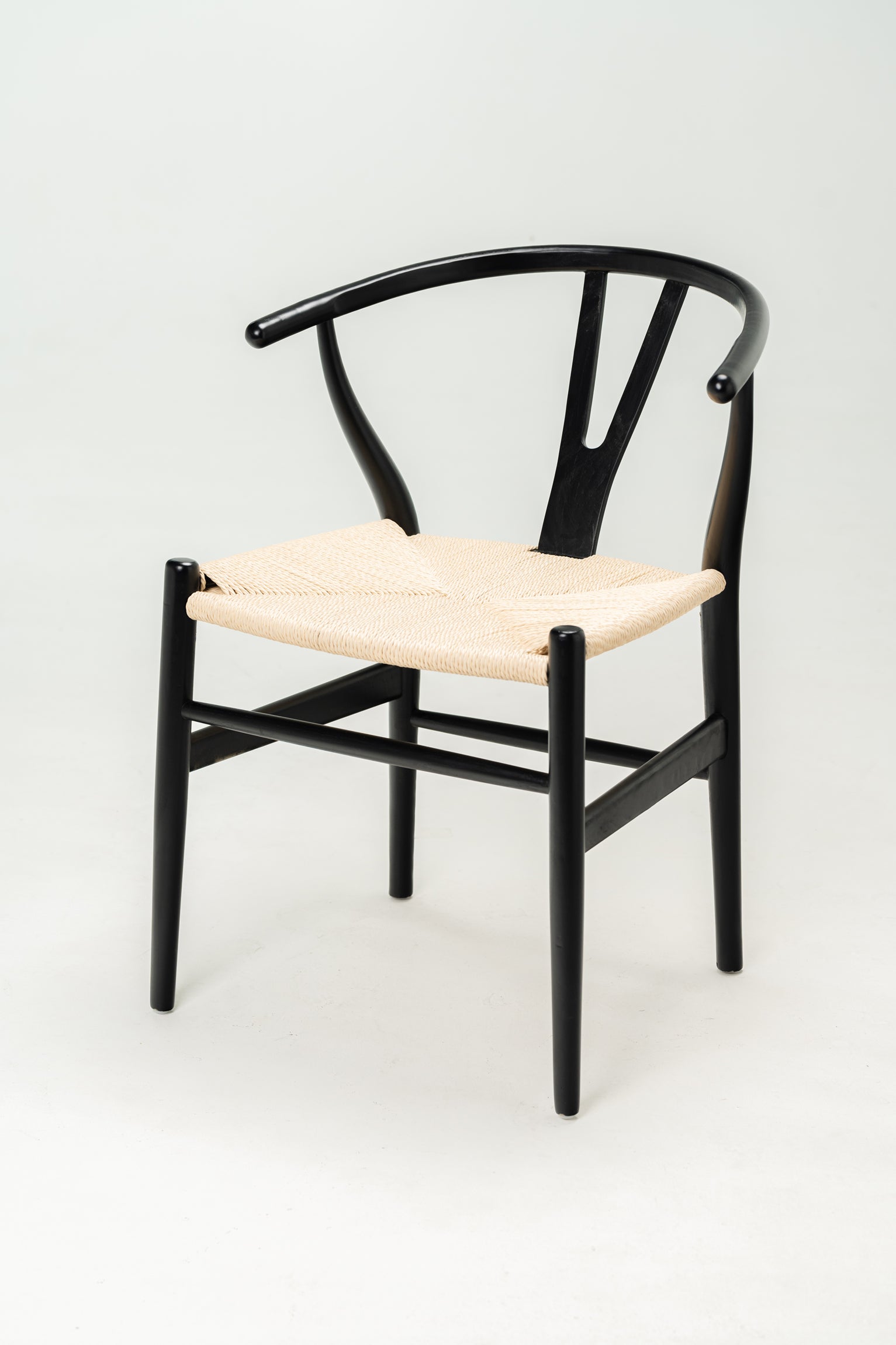 Silla Wishbone Negro
