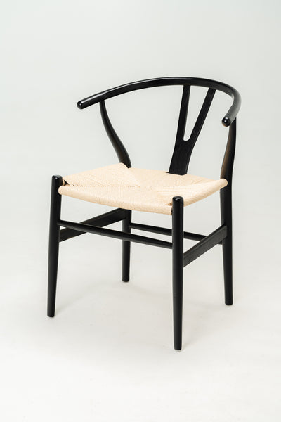 Silla Wishbone Negro