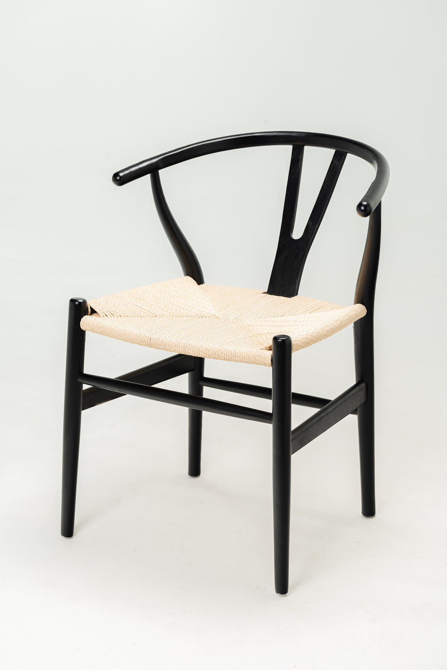 Silla Wishbone Negro