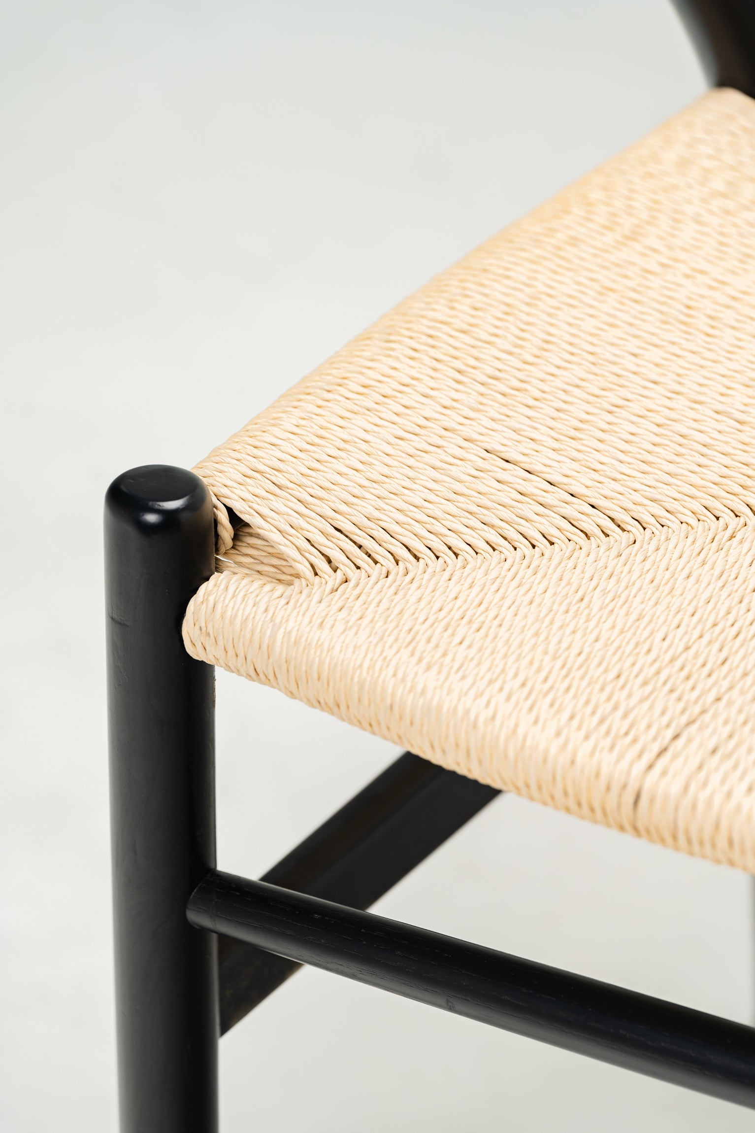 Silla Wishbone Negro