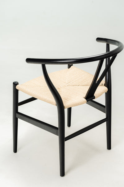 Silla Wishbone Negro