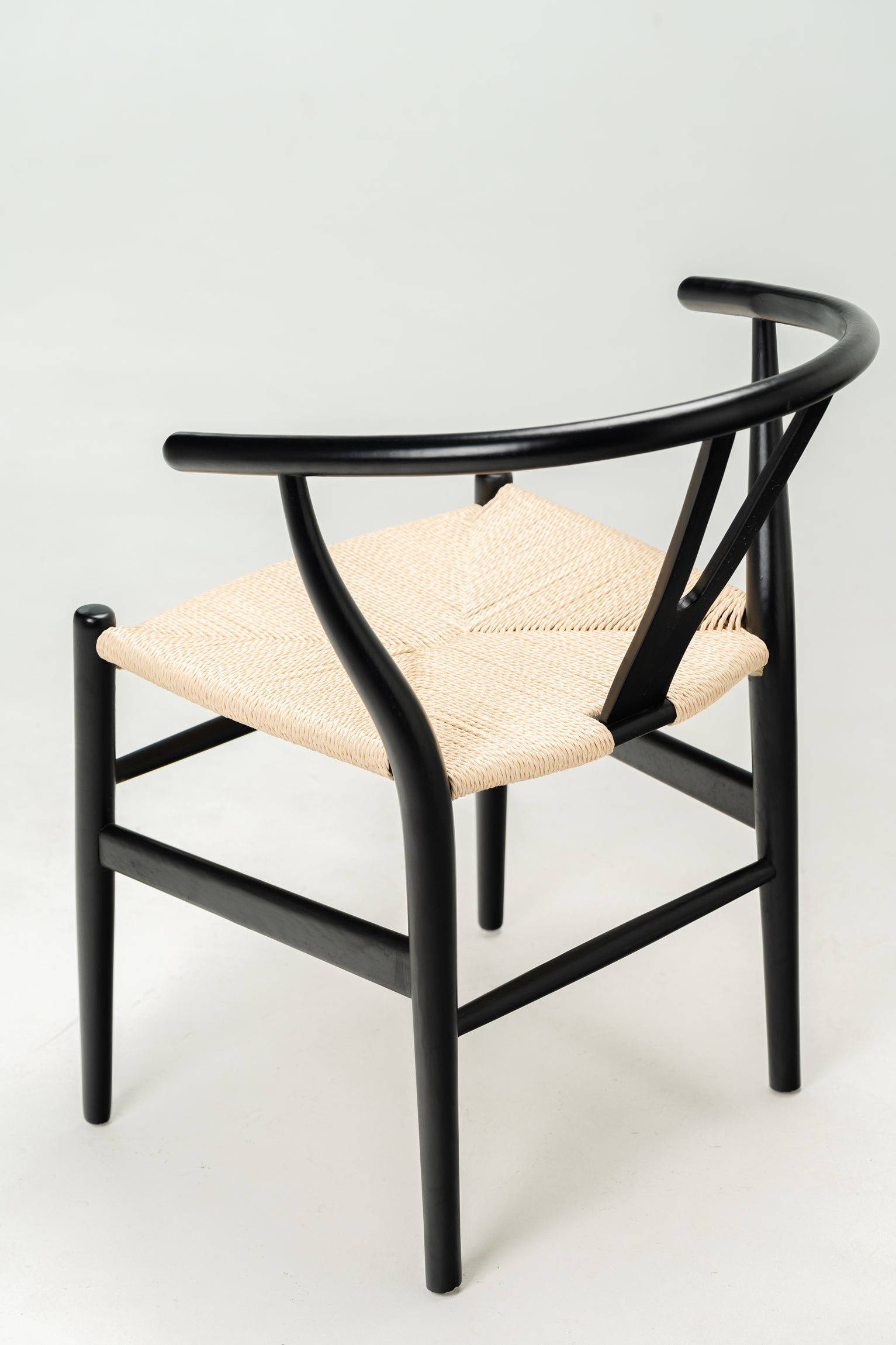 Silla Wishbone Negro
