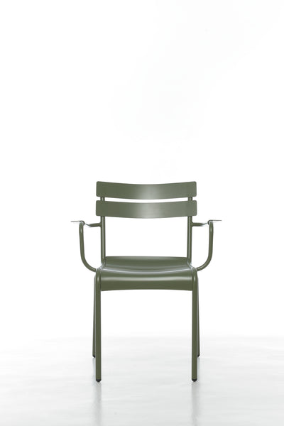 Silla Tek Brazos Verde