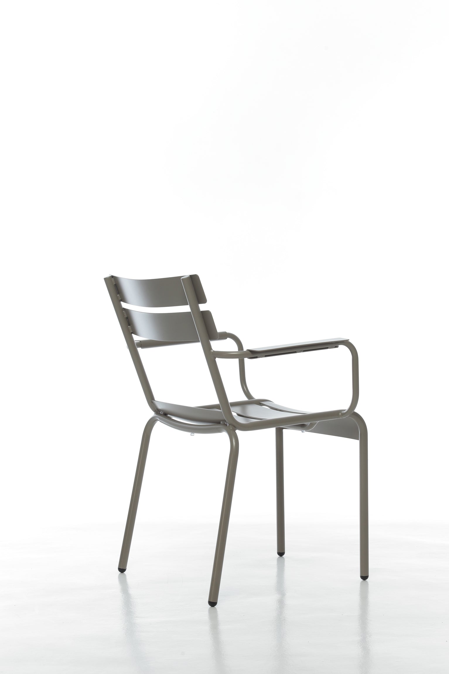 Silla Tek Brazos Gris