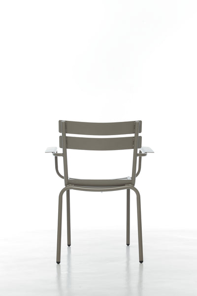Silla Tek Brazos Gris